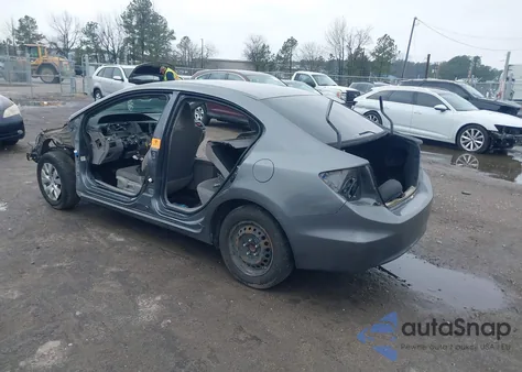 2012 Honda Civic Lx from USA, damaged, VIN 19XFB2F56CE377740